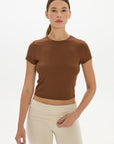 Carly Baby Tee - Earth