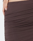 Como Maxi Skirt - Espresso