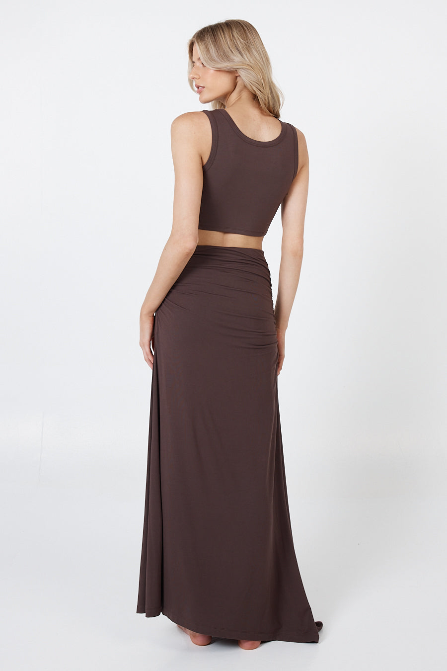 Como Maxi Skirt - Espresso