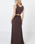 Como Maxi Skirt - Espresso