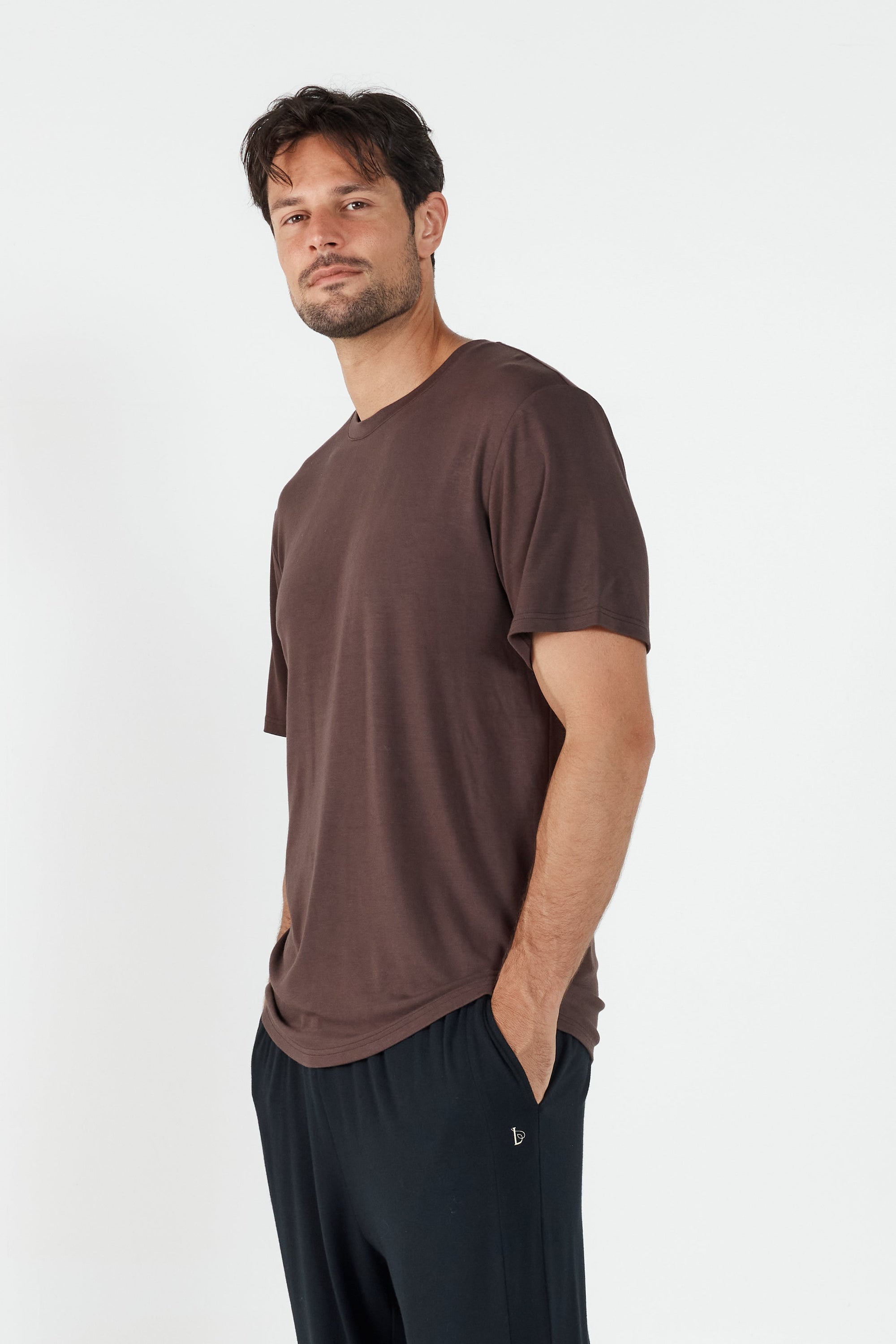 Como Crew Neck T-Shirt - Espresso