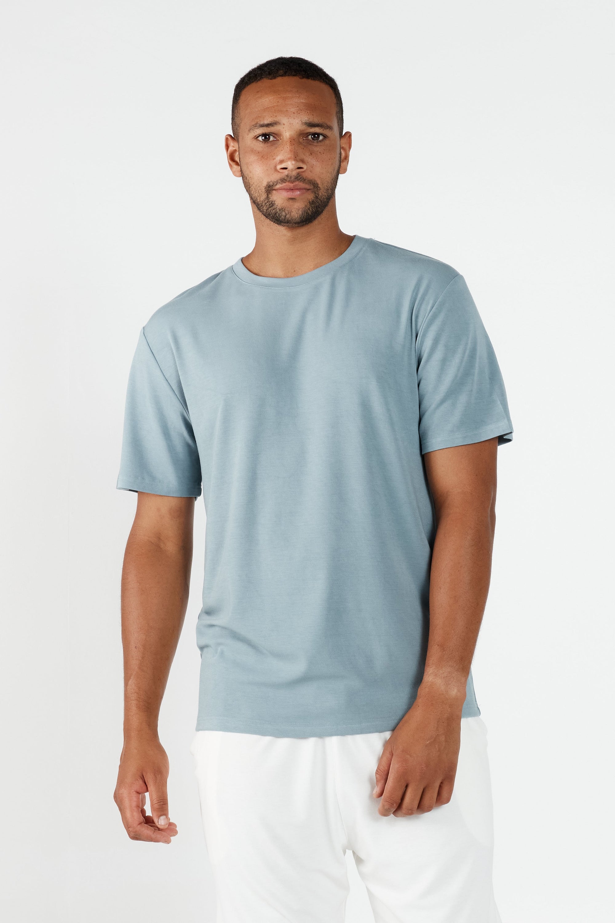 Como Crew Neck T-Shirt - Sage Marle