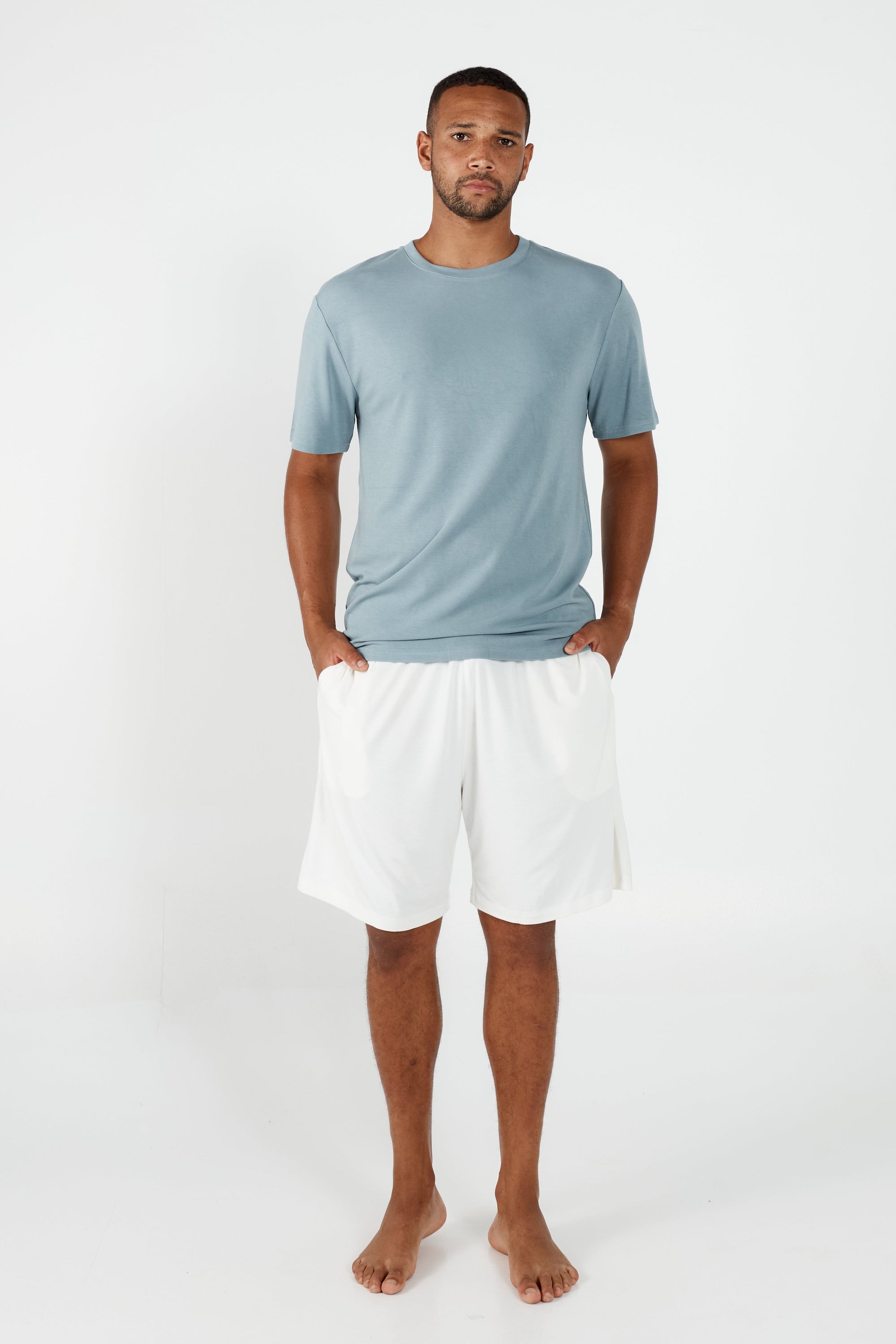 Como Crew Neck T-Shirt - Sage Marle