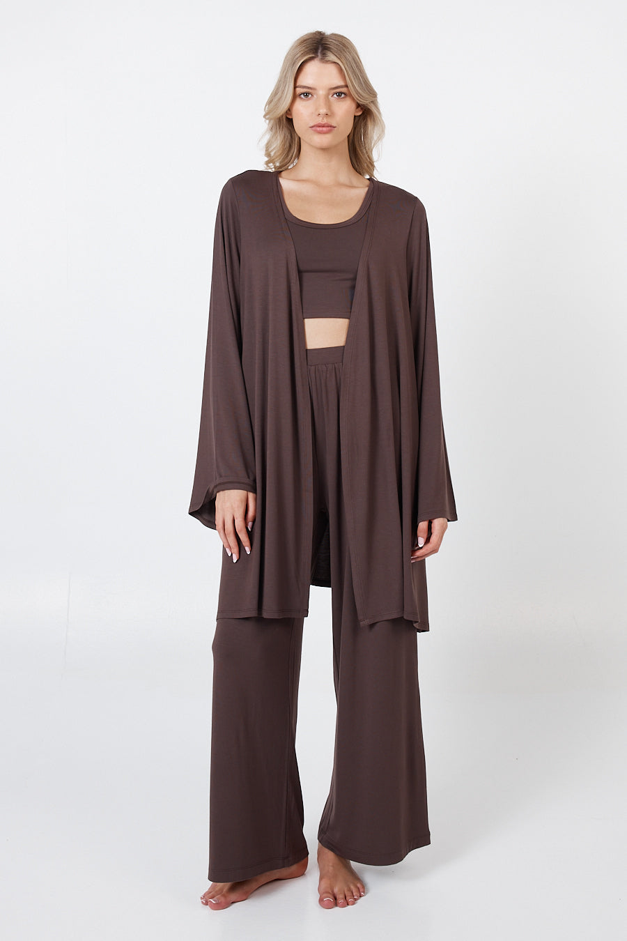 Como Lounge Robe - Espresso