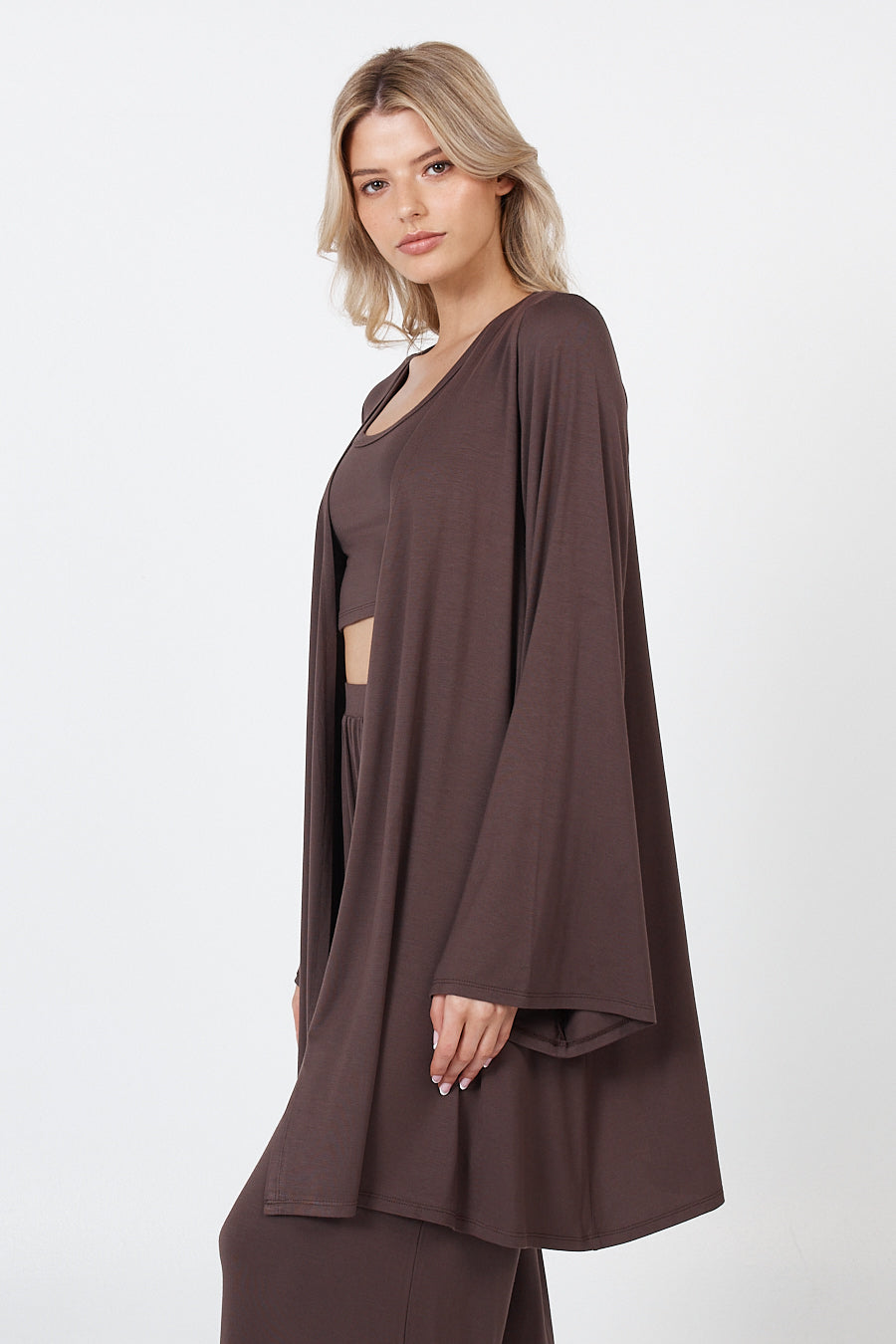 Como Lounge Robe - Espresso