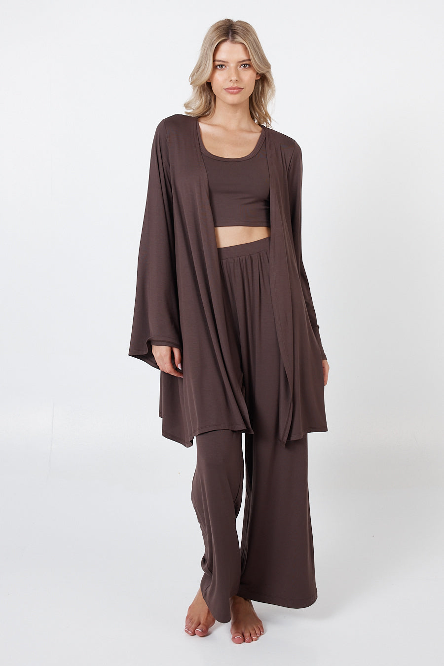 Como Lounge Robe - Espresso
