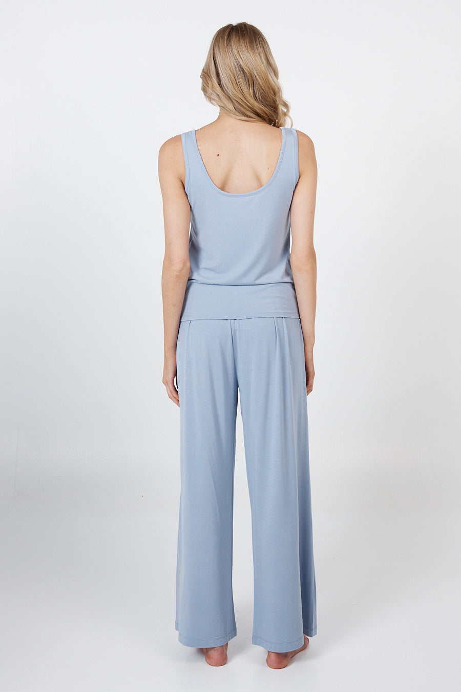 Como Tank Top - Lavender Grey
