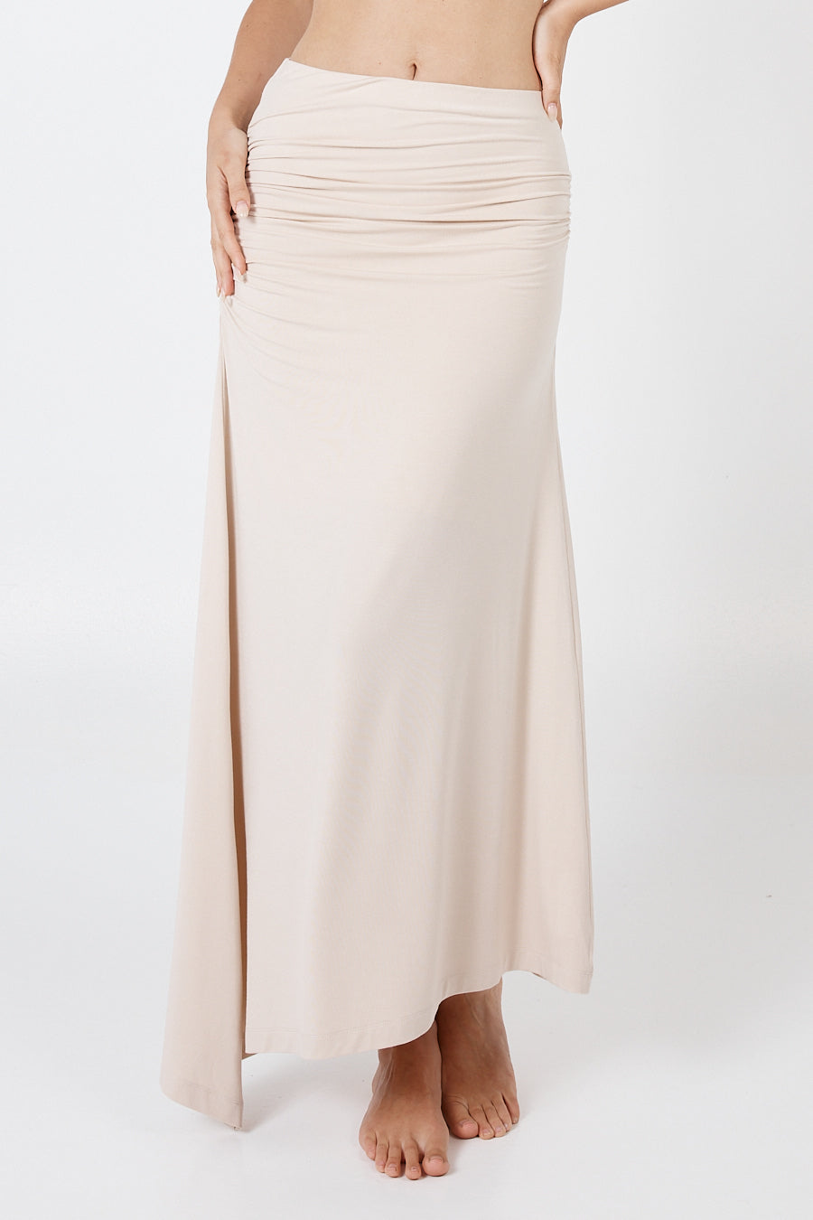 Como Maxi Skirt - Beige