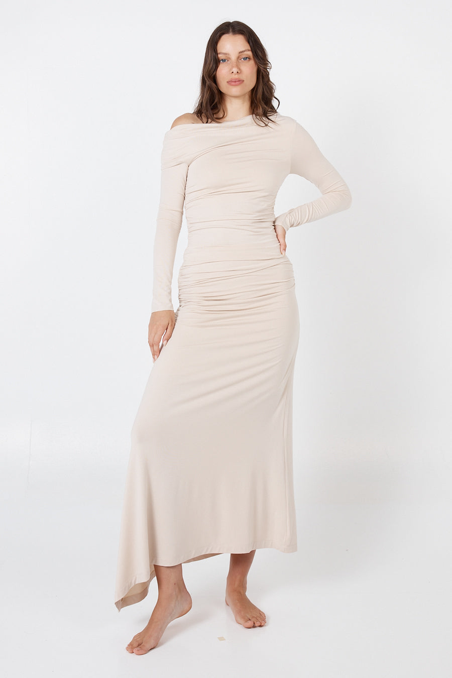 Como Maxi Skirt - Beige
