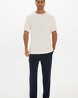 La Palma Crewneck T-Shirt - Cream