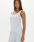 La Palma Lounge Tank Top - Pale Azure