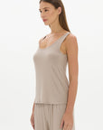 La Palma Lounge Tank Top - Taupe