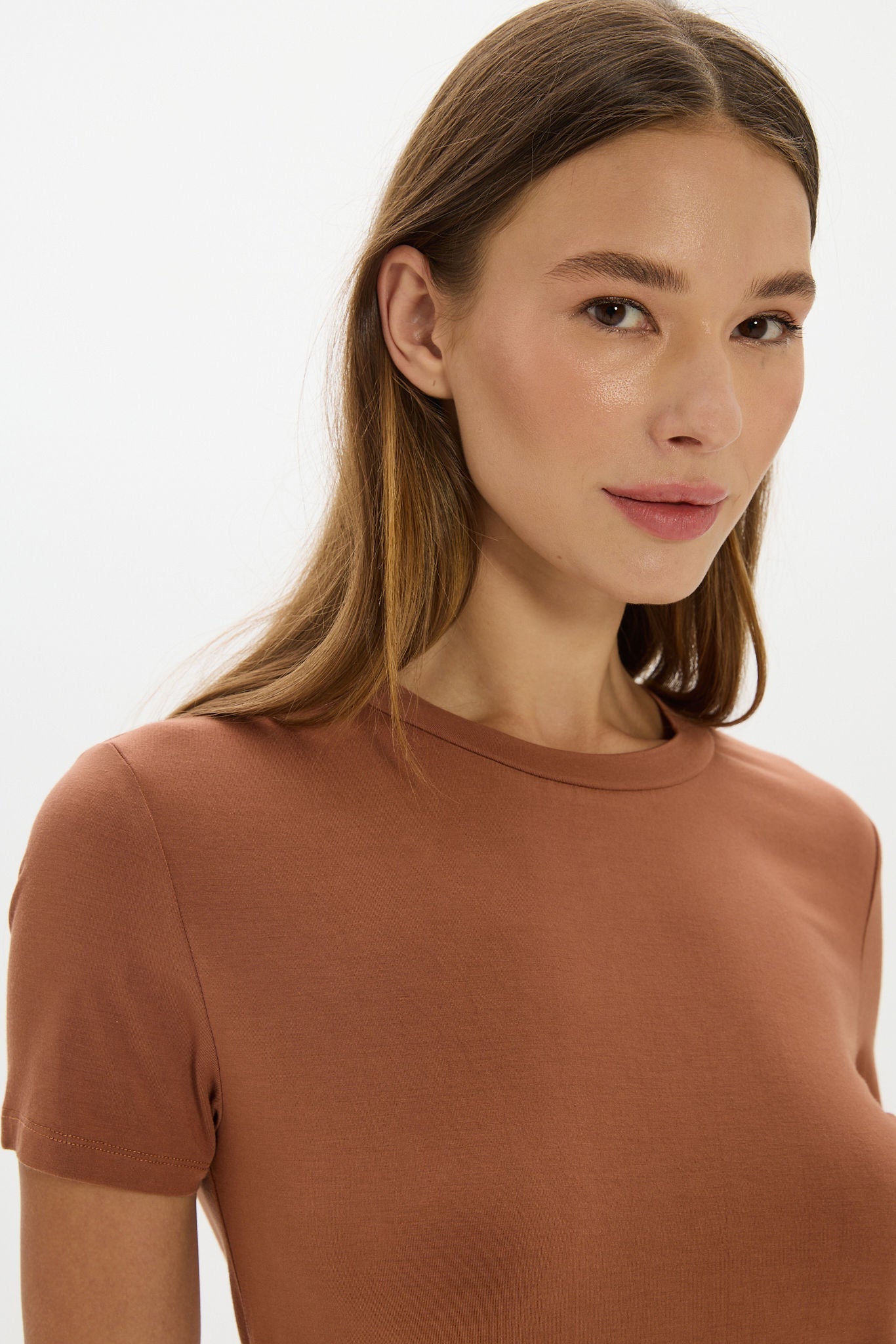 La Palma Crewneck T-Shirt - Earth