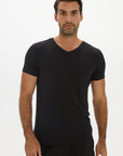 V-neck Undershirt - Black