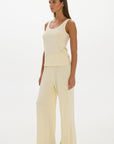La Palma Lounge Tank Top - Butter