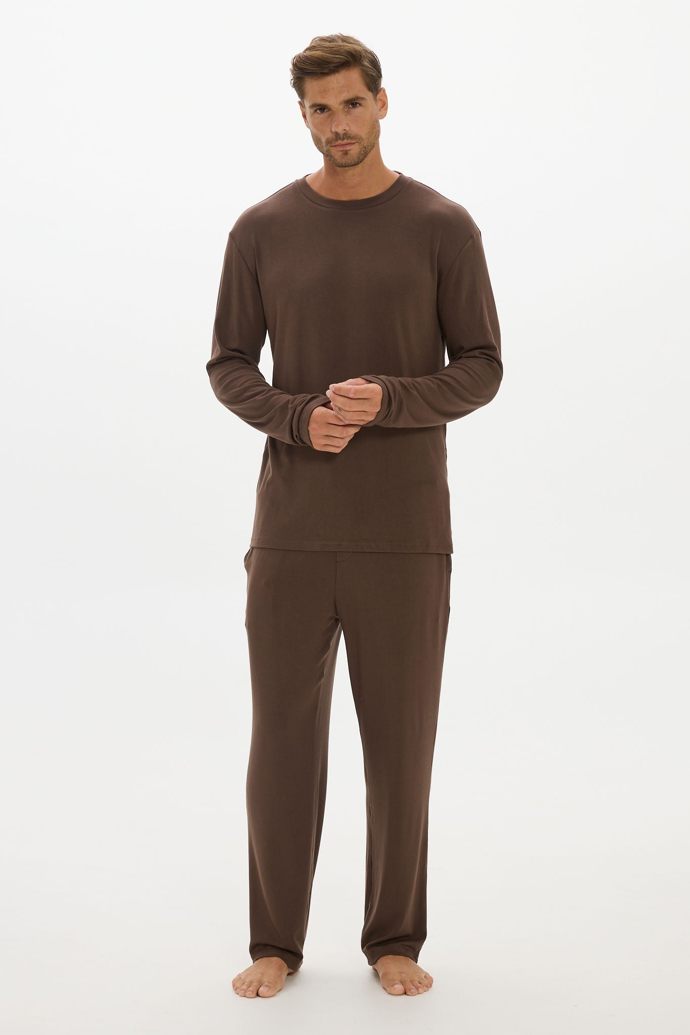 Tapered Lounge Pant - Espresso