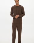 Tapered Lounge Pant - Espresso