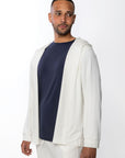 Lounge Open Hoodie - Cream