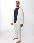 Lounge Open Hoodie - Cream