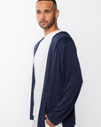 Lounge Open Hoodie - Midnight Navy