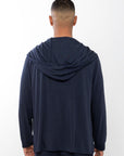 Lounge Open Hoodie - Midnight Navy