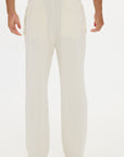 Tapered Lounge Pant - Cream